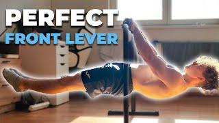 Getting THE Perfect Front Lever Calisthenics