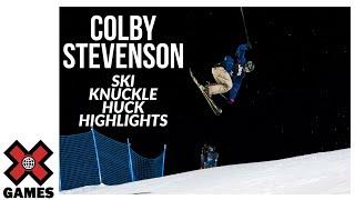 Colby Stevenson SKI KNUCKLE HUCK HIGHLIGHT REEL  X Games Aspen 2020