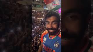 #Bumrah shared a heartwarming video at Marine Drive #bumrah #t20worldcup2024 #champion #cricketlover