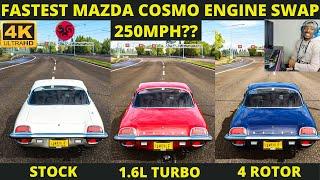 Forza Horizon 4 Mazda Cosmo 110 S All Engine Swap Top Speed Battle
