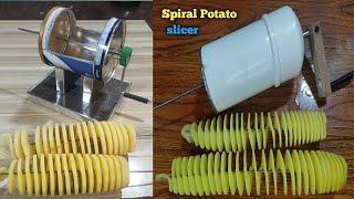 2 - Two Homemade Spiral Potato Cutter  ️