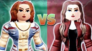 HOPE MIKAELSON VS JEN THE GOD ON THE VAMPIRE ORIGINS ROBLOX  TVO