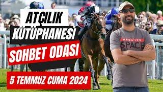 5 Temmuz Cuma 2024  Atçılık Kütüphanesi Sohbet Odası