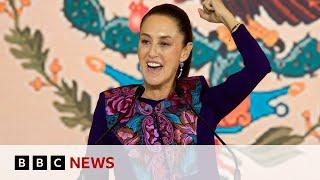 Mexico election Claudia Sheinbaum named countrys first woman president  BBC News