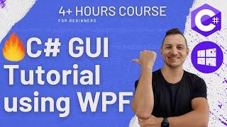  C# GUI Tutorial using WPF  XAML  - Windows Presentation Foundation