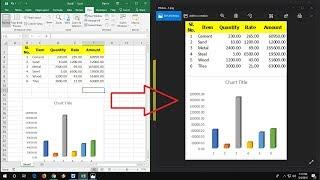 How to Save Image from MS Excel Convert Excel to Image