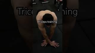Triceps training
