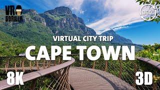 Cape Town South Africa Guided Tour in 360 VRshort - Virtual City Trip - 8K 360 3D