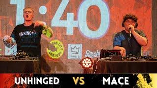 Unhinged VS Mace  Top 4 Loopstation  Crossroads Beatbox Battle 2023