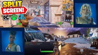 How To SPLIT SCREEN on Fortnite Season 2