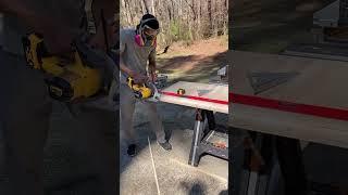 How to make Streight cuts using circular saw #shorts