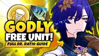 DR. RATIO IS CRAZY Best Dr. Ratio Guide & Build Best Relics Teams and Light Cones - HSR