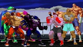 KOF Mugen Memorial  Griffon vs Sagat  4vs4 