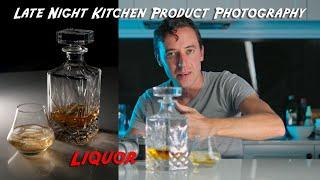 Late Night Kitchen Product Photography Liquor