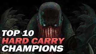 Top 10 SOLO HARD CARRY Champions in Season 9