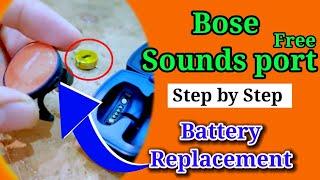 Bose soundsport free battery replacement just 3 minutes