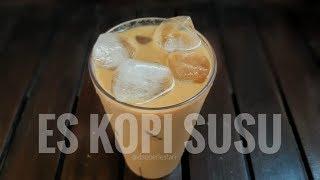 CARA MUDAH MEMBUAT ES KOPI SUSU KEKINIAN ALA CAFE