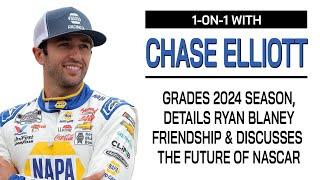1-On-1 With Chase Elliott Including 2024 Grades Ryan Blaney Friendship & What He Sees in Future