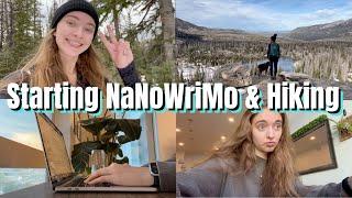 Starting NaNoWriMo Strong But Im Editing So... NaNoEdiMo? & Hitting My Summer Hiking Goal