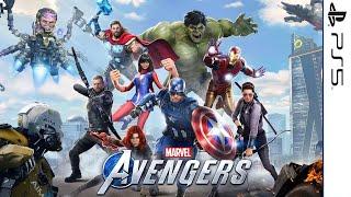 Marvels Avengers PS5 - Full Game Walkthrough Longplay 4K 60FPS