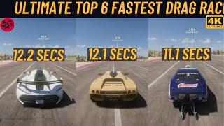 2024 Updated Forza Horizon 5 Top 6 Fastest Drag Cars