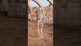 Mini shuffle dance tutorial- Spooky Scary Skeleton Shuffle - Blender 3D