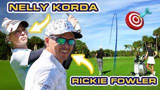 Nelly Korda And Rickie Fowlers Shot Making Clinic  TaylorMade Golf