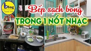 Mẹo hay để giữ cho nhà bếp của bạn luôn sạch sẽ gọn gàng