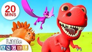 We Are The Dinosaurs Yum Yum Vegetables Where is my Fin +More Kids Songs by Little Angel