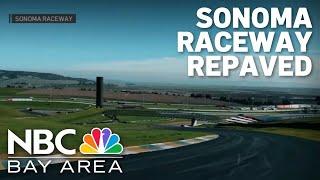 Sonoma Raceway repaved for first time in 23 years