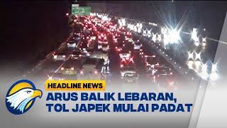 Arus Balik Lebaran Tol Japek Mulai Padat