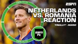 Netherlands TAKE DOWN Romania  FINALLY - Mario Melchiot FULL REACTION  ESPN FC