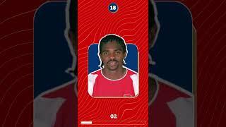 GUESS THE PLAYER  ARSENAL EDITION PART 2 #shorts  #football #footballquizchannel #worldfootballquiz