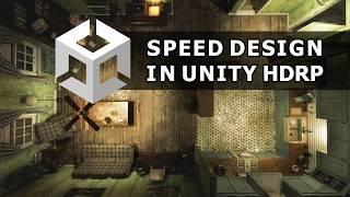 Room  Environment Design  Level Art  Speed Level Design  Unity  HDRP