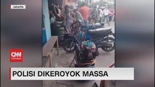 Melerai Perkelahian Polisi Malah Dikeroyok Massa