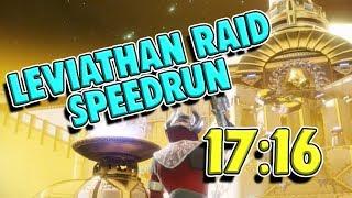 Leviathan Raid Speedrun WR in 1716 - Destiny 2 Redeem