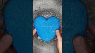 Hydrophobic Blue Heart Crush