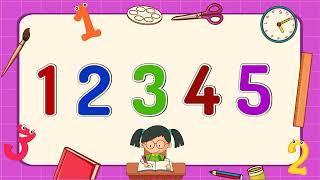 Учимся складывать числа от 1 до 5  Математика для детей  Сложение  Образовательная анимация