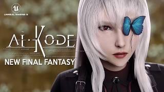 AIKODE Exclusive Gameplay Demo  New JRPG like FINAL FANTASY and NIER in Unreal Engine 5