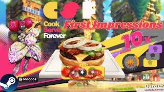 Cook Serve Forever First Impressions