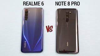 Realme 6 vs Redmi Note 8 Pro Speed Test & Camera Comparison