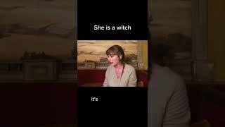 Taylor Talking Witchcraft ‍ #taylorswift #witchcraft #music #willow #short  #demons #christian