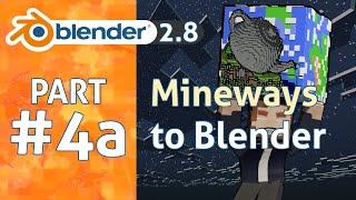 How to use Mineways in 1 minute  Blender 2.8 Minecraft Animation Tutorial #4a