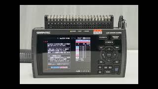 DWUSED GRAPHTEC GL820 midi LOGGER データロガー ACアダプター ソフトウェアST01464-0471