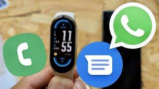 Xiaomi Smart Band 8 - Usability Review - Phone Calls SMS WhatsApp and WhatsApp Calls