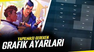 Valorant Yapılması Gereken Ayarlar Part 1 Grafik ve Fare