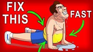 5 At​-​Home Exercises ​to ​Lose Belly Fat CRAZY FAST