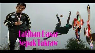 Tutorial latihan bertahan dan Smash dalam Sepak Takraw