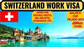 Switzerland Work Visa  Switzerland Work Permit  Europe Jobs  Moving to Europe  Dream Canada