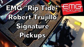 EMG Robert Trujillo Rip Tide Signature Pickups Demo & Installation